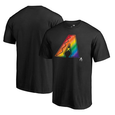 Men's Arizona Diamondbacks Pride Black T Shirt