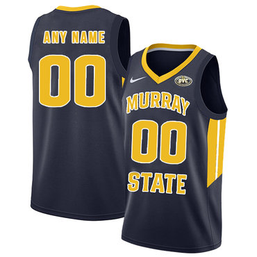 Murray State Racers Customized Navy College Basketball Jersey Murray State Racers Customized Navy College Basketball Jersey