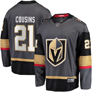 Men's Vegas Golden Knights #21 Nick Cousins Gray Breakaway Home Player Jersey