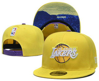 Los Angeles Lakers Snapback Ajustable Cap Hat YD 20-04-07-16