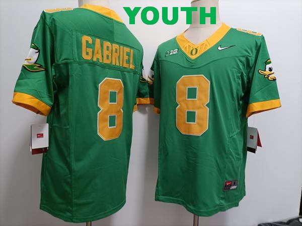Youth Oregon Ducks #8 Dillon Gabriel Green Vapor F.U.S.E. Limited College Football Jersey Youth Oregon Ducks #8 Dillon Gabriel Green Vapor F.U.S.E. Limited College Football Jersey