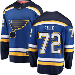 Men's Justin Faulk St. Louis Blues Home Breakaway Jersey