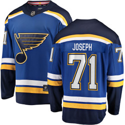 Men's Mathieu Joseph St. Louis Blues Home Breakaway Jersey