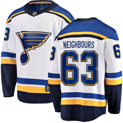 Men's Jake Neighbours St. Louis Blues Away Breakaway Jersey