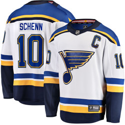 Men's Brayden Schenn St. Louis Blues Away Breakaway Jersey