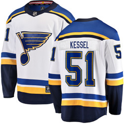 Men's Matthew Kessel St. Louis Blues Away Breakaway Jersey
