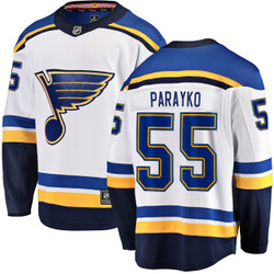 Men's Colton Parayko St. Louis Blues Away Breakaway Jersey