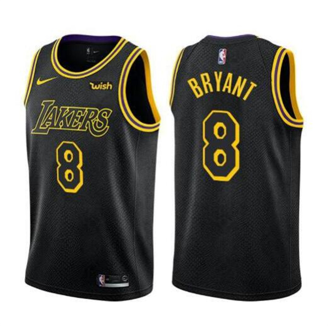 Youth Los Angeles Lakers #8 Kobe Bryant Black Stitched Basketball Jersey