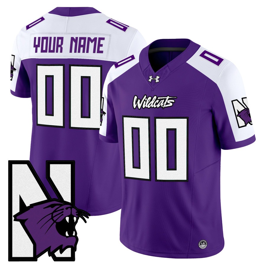 Men's Northwestern Wildcats Custom Purple Alternate Honoring ’95 Vapor F.U.S.E. Limited Stitched Football Jersey Men's Northwestern Wildcats Custom Purple Alternate Honoring ’95 Vapor F.U.S.E. Limited Stitched Football Jersey