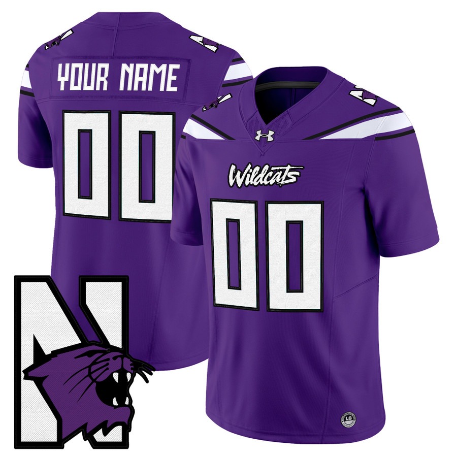 Men's Northwestern Wildcats Custom Purple Honoring ’95 Vapor F.U.S.E. Limited Stitched Football Jersey Men's Northwestern Wildcats Custom Purple Honoring ’95 Vapor F.U.S.E. Limited Stitched Football Jersey