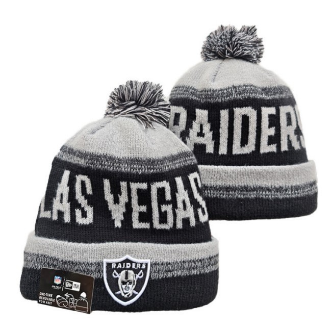 Las Vegas Raiders 2025 Knit Hats  006 Las Vegas Raiders 2025 Knit Hats  006