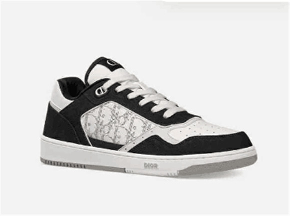 Men's D-ior B27 White Black Shoes 0165 Men's D-ior B27 White Black Shoes 0165