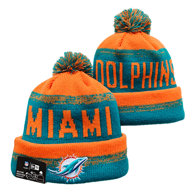 Miami Dolphins 2025 Knit Hats 004 Miami Dolphins 2025 Knit Hats 004