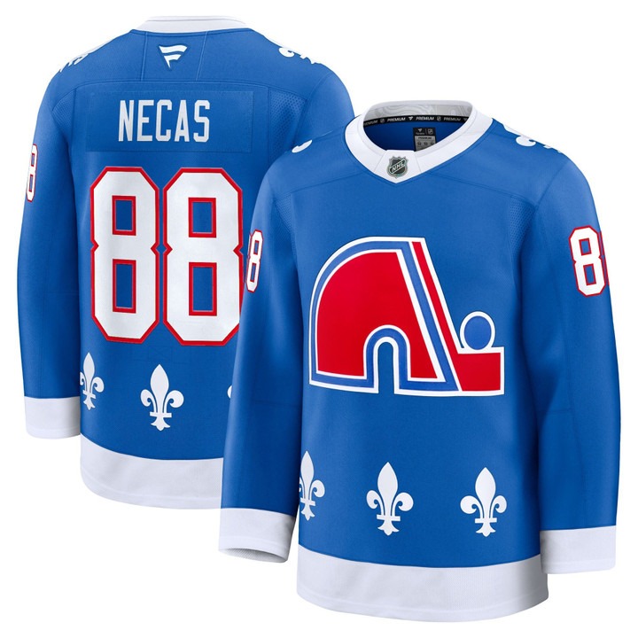 Men's Colorado Avalanche #88 Martin Necas Blue 2025 Alternate Stitched Jersey