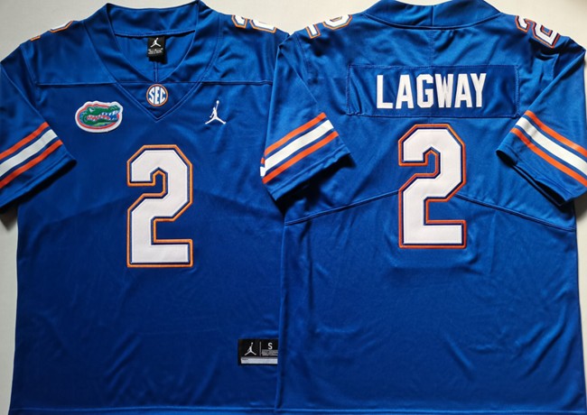 Men's Florida Gators ACTIVE PLAYER Custom Royal Stitched Jersey