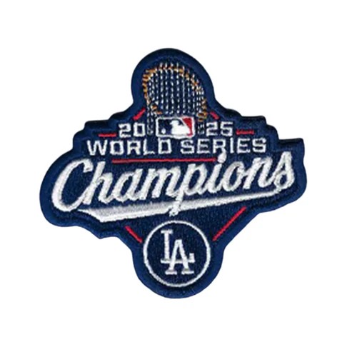 Los Angeles Dodgers 2025 MLB World Series Champions Jersey Patch