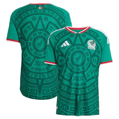 Men's Mexico National Team Blank Green adidas FIFA x World Cup 2026 Home Replica Jersey