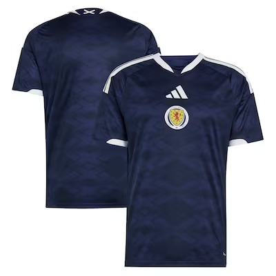 Men's Scotland National Team Blank Navy adidas FIFA x World Cup 2026 Home Replica Jersey