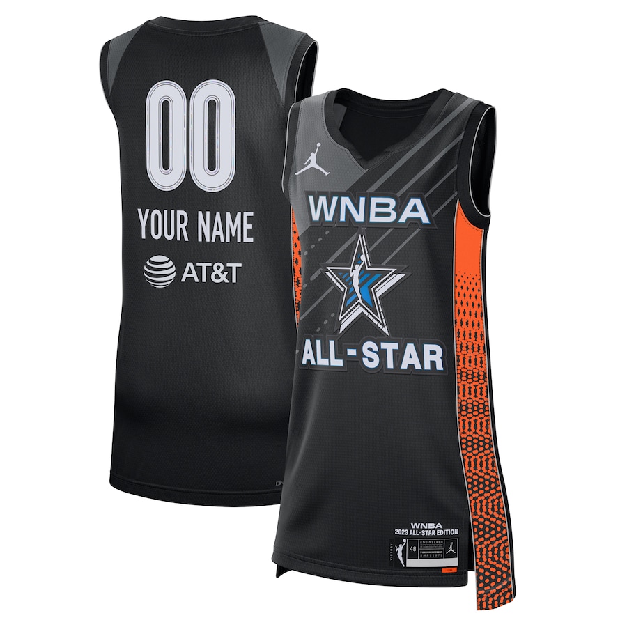 Unisex Jordan Brand 2023 WNBA All-Star Game Custom Victory Stitched Jersey - Black