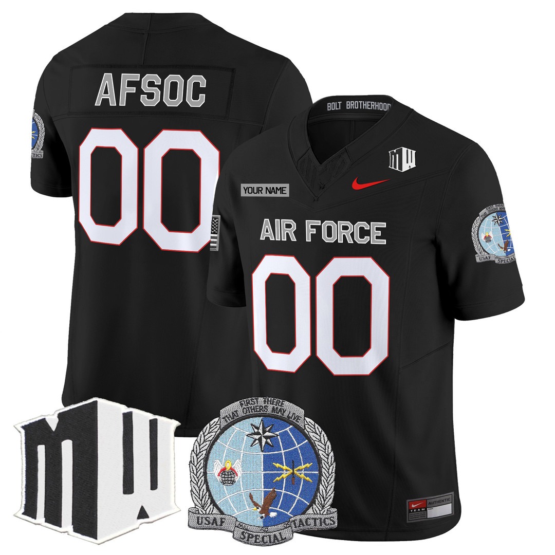 Air Force Falcons 2024 Vapor Limited Custom Jersey Power Legacy - All Stitched Air Force Falcons 2024 Vapor Limited Custom Jersey Power Legacy - All Stitched
