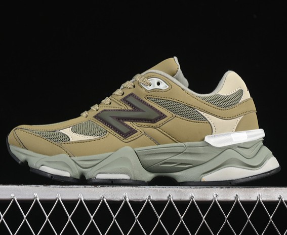 New Balance 9060 Dark Olivine Black Grey Green U9060ZGD Sneaker