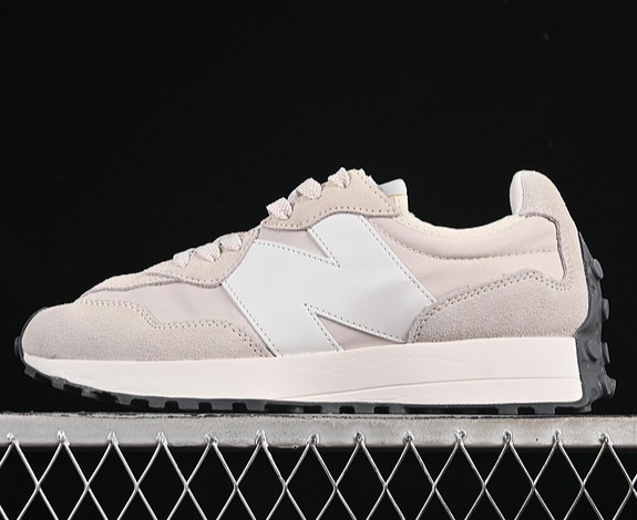 New Balance 327 Beige White Grey U327EE Retro Classic Lifestyle Sneaker