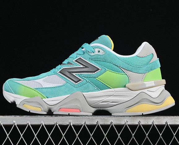 New Balance 9060 'Cyan Burst' DTLR Exclusive Blue Casual Shoes U9060DBT - Virtual Blue/ White/ Reflection Grey