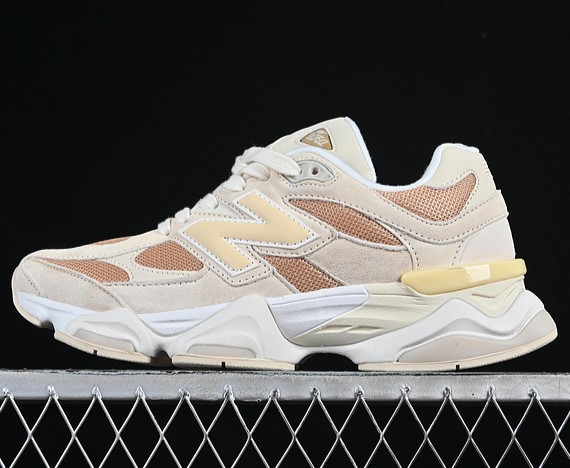 New Balance 9060 Brown Ivory White U9060FW Champs Sports Sneaker
