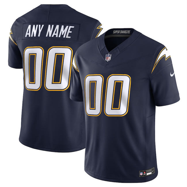 All Gender Los Angeles Chargers Custom Navy 2025 F.U.S.E. Alternate Vapor Limited Stitched Football Jersey