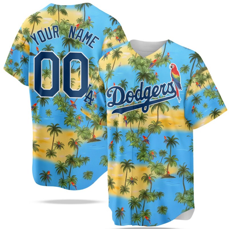 Los Angeles Dodgers ACTIVE PLAYER Custom Summer 2025 Limited Stitched Jersey