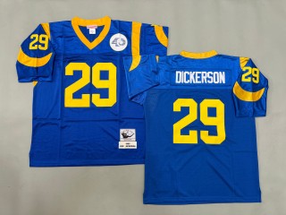 Men's St. Louis Rams #29 Eric Dickerson Mitchell & Ness 1985 Throwbacks Authentics Royal NFL Jersey
