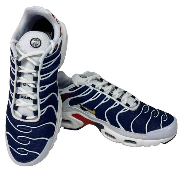 Men's Running weapon Air Max Plus White Navy Shoes 042 Sneaker