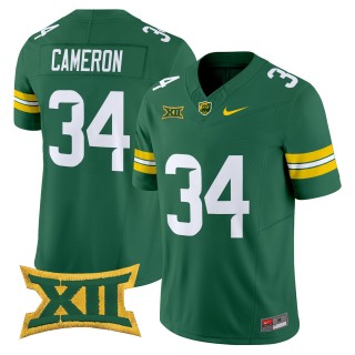 Men's Baylor Bears #34 Josh Cameron F.U.S.E. 2025 Vapor Limited Jersey - Green
