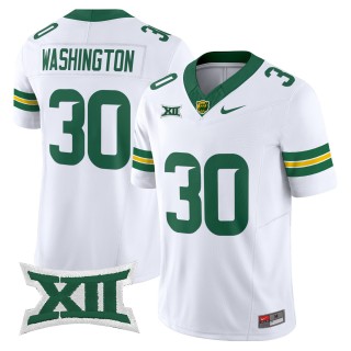 Men's Baylor Bears #30 Bryson Washington F.U.S.E. 2025 Vapor Limited Jersey - White
