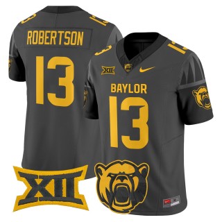 Men's Baylor Bears #13 Sawyer Robertson F.U.S.E. 2025 Vapor Limited Jersey - Black