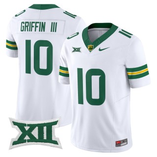 Men's Baylor Bears #10 Robert Griffin III F.U.S.E. 2025 Vapor Limited Jersey - White