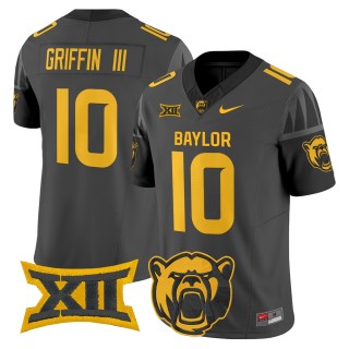 Men's Baylor Bears #10 Robert Griffin III F.U.S.E. 2025 Vapor Limited Jersey - Black