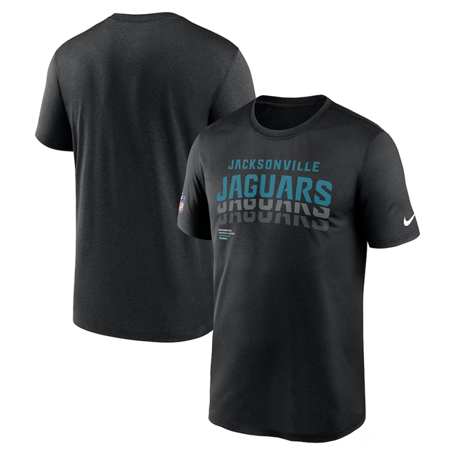Men's Jacksonville Jaguars 2025 Black Sideline Legend Dri-FIT T-Shirt Men's Jacksonville Jaguars 2025 Black Sideline Legend Dri-FIT T-Shirt