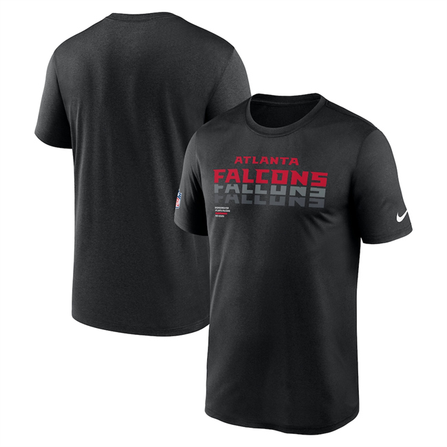 Men's Atlanta Falcons 2025 Black Sideline Legend Dri-FIT T-Shirt Men's Atlanta Falcons 2025 Black Sideline Legend Dri-FIT T-Shirt