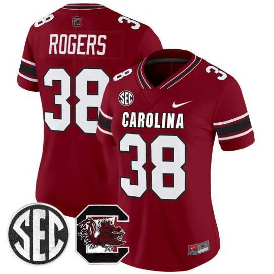 Women's South Carolina Gamecocks #38 George Rogers White Nike Stitched Football Jersey Women's South Carolina Gamecocks #38 George Rogers White Nike Stitched Football Jersey