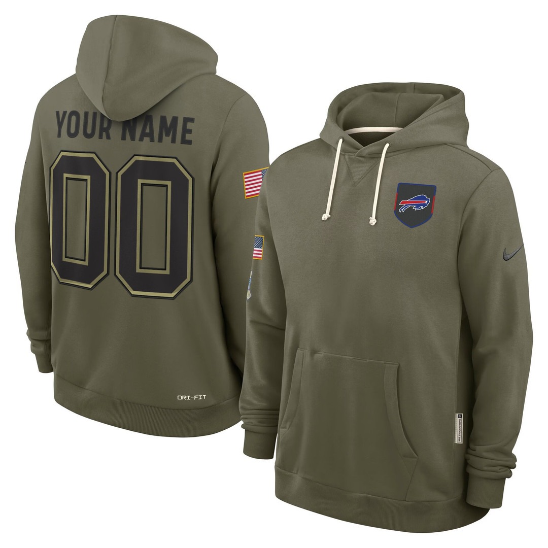 Men's S-5XL Buffalo Bills Custom Nike 2025 Salute to Service Stitched Pullover Hoodie Men's S-5XL Buffalo Bills Custom Nike 2025 Salute to Service Stitched Pullover Hoodie