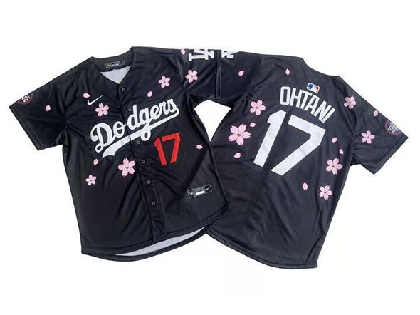 Women's Los Angeles Dodgers Custom Black 2025 Tokyo Series Limited Stitched Nike Baseball Jersey