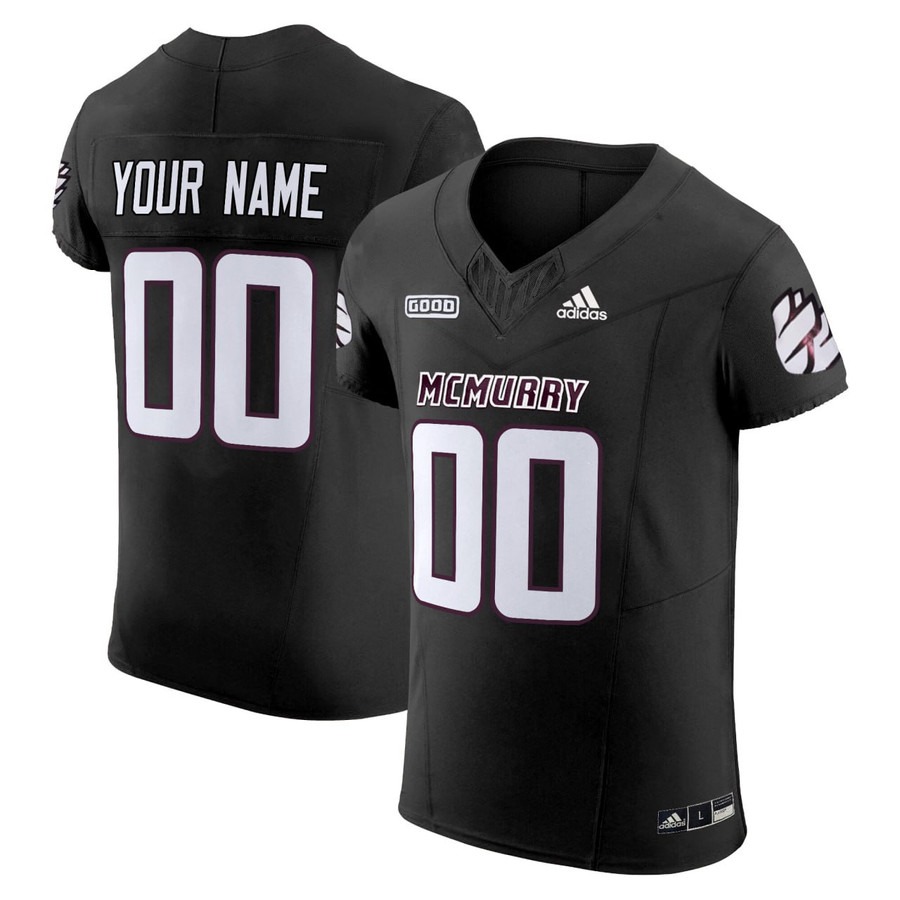 Men's McMurry University football Custom White Vapor Elite Stitched Jersey Men's McMurry University football Custom White Vapor Elite Stitched Jersey
