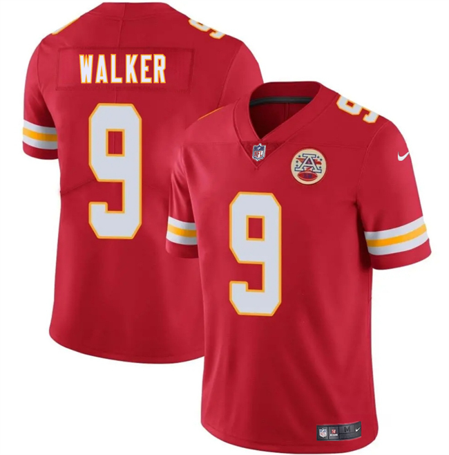 Youth Kansas City Chiefs #9 Kenneth Walker III Red Vapor Untouchable Limited Stitched Football Jersey