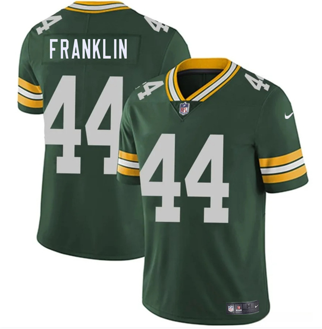 Men's Green Bay Packers #44 Zaire Franklin Green 2026 Vapor Untouchable Limited Stitched Football Jersey