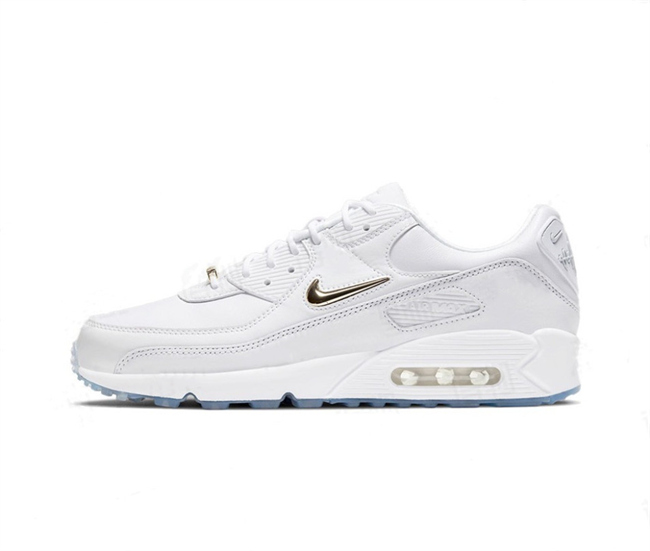 Men's Running weapon Air Max 90 White Shoes 0104