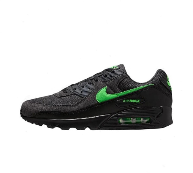 Women's Running weapon Air Max 90 Black Shoes 087