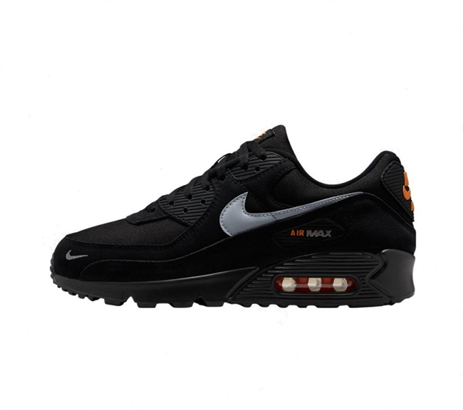 Women's Running weapon Air Max 90 Black Shoes 067