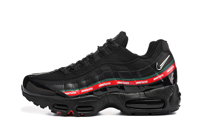 Men's Hot sale Running weapon Air Max 95 Black Shoes 072