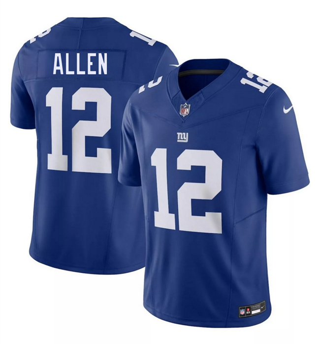 Men's New York Giants #12 Brandon Allen Blue 2026 F.U.S.E. Vapor Untouchable Limited Stitched Jersey